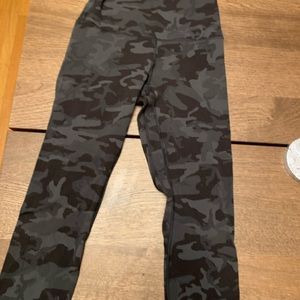 Lululemon align leggings size 6 camo
